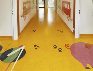 Linoleum flooring / professional use